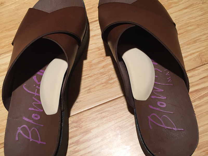 Brown Sandals with Instant Arches