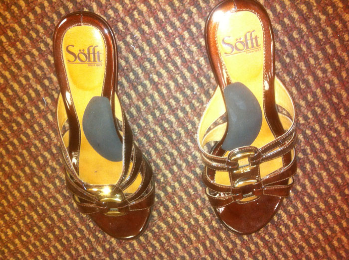  Brown Sofft Sandals with Instant Arches